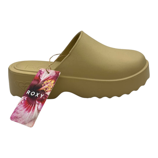 Shoes Flats By Roxy In Brown, Size:8