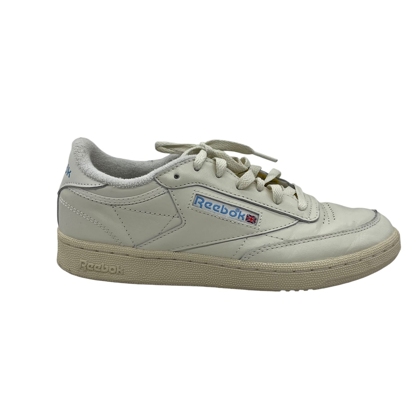 CREAM SHOES SNEAKERS by REEBOK Size:8.5