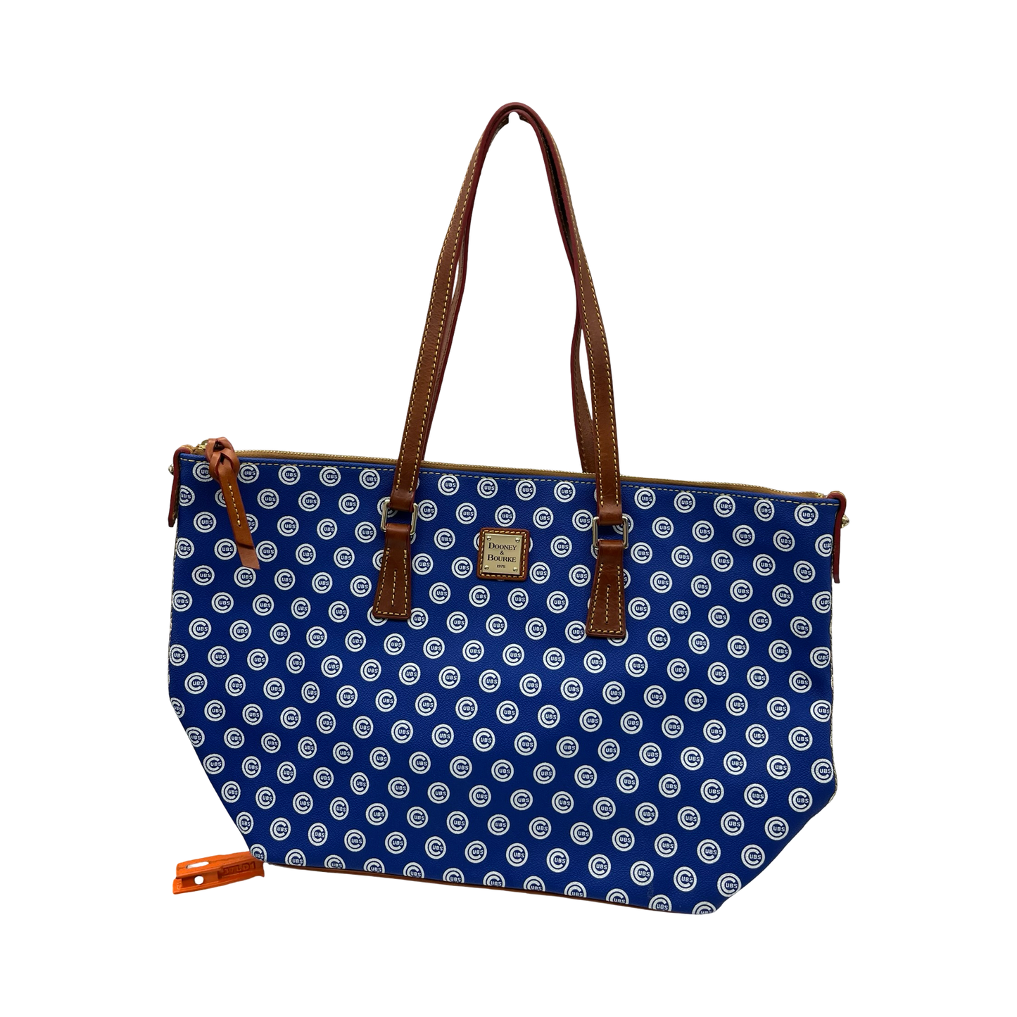 Handbag Designer By Dooney And Bourke In Blue, Size:Large