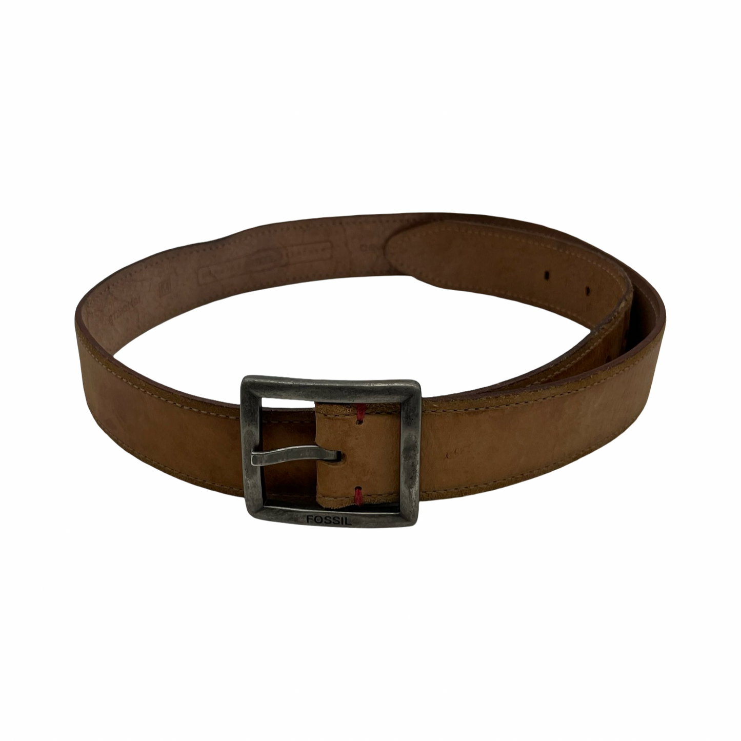 Belt Leather By Fossil In Tan