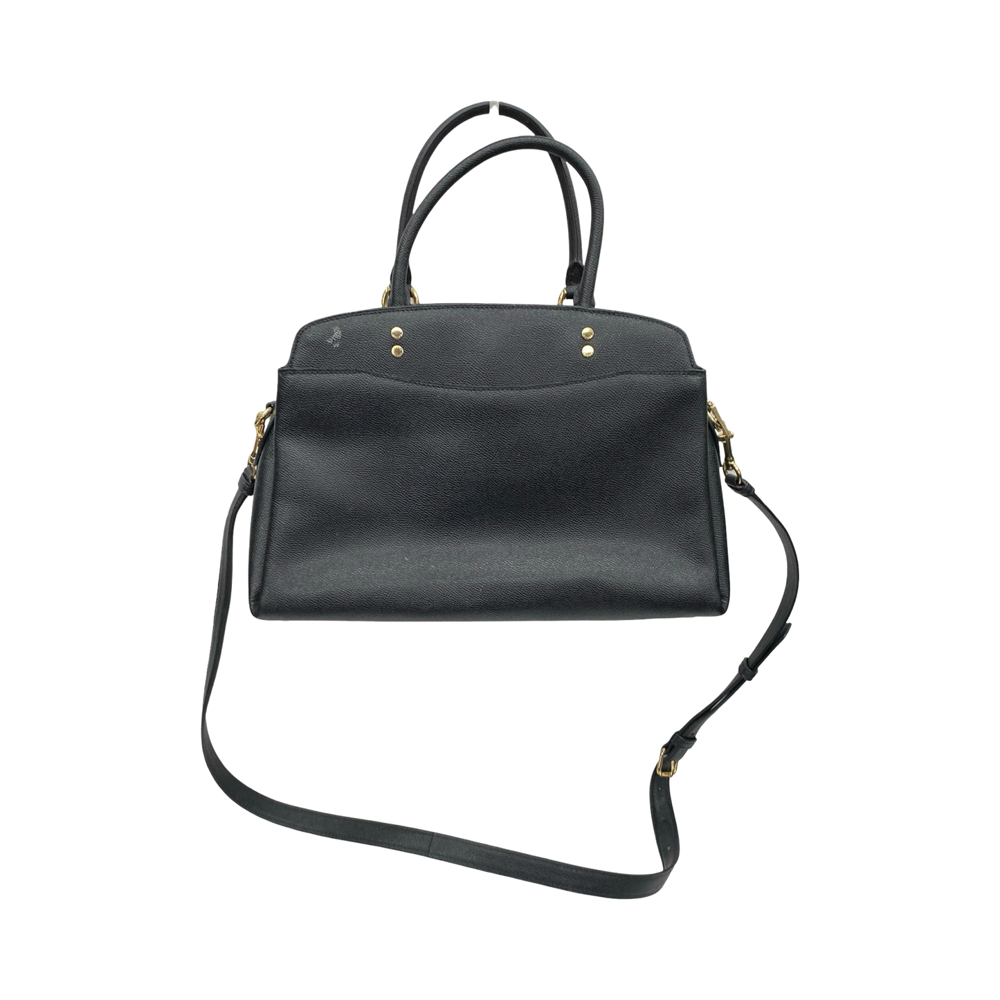 Handbag Designer By Coach In Black, Size:Medium