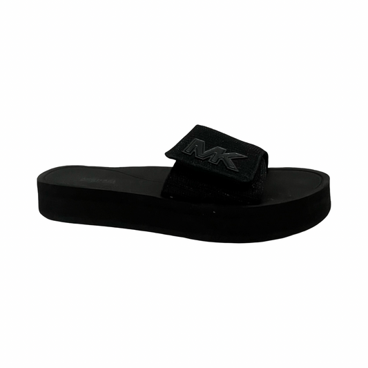 Sandals Designer By Michael Kors In Black, Size:8