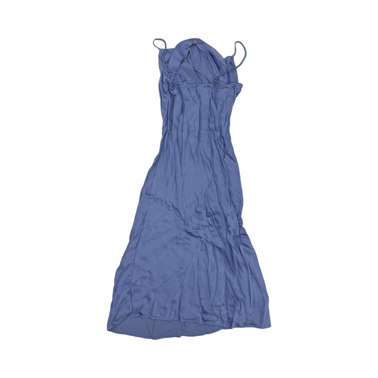 Dress Party Midi By Cme In Blue, Size:M