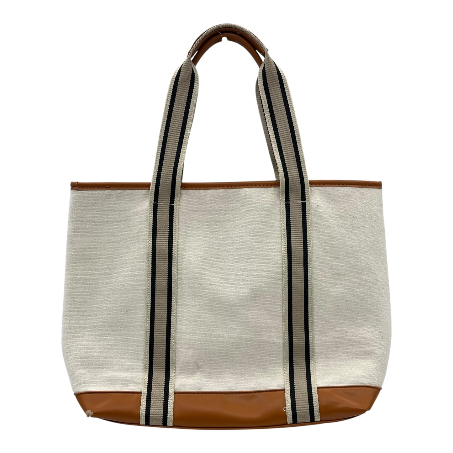 Handbag By Clothes Mentor In Cream, Size:Medium