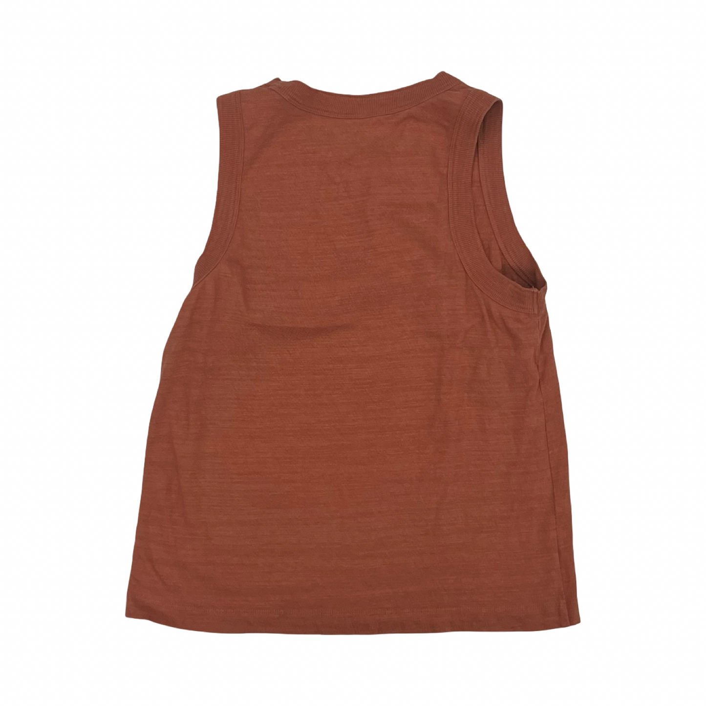 Top Sleeveless By Loft In Orange, Size:S