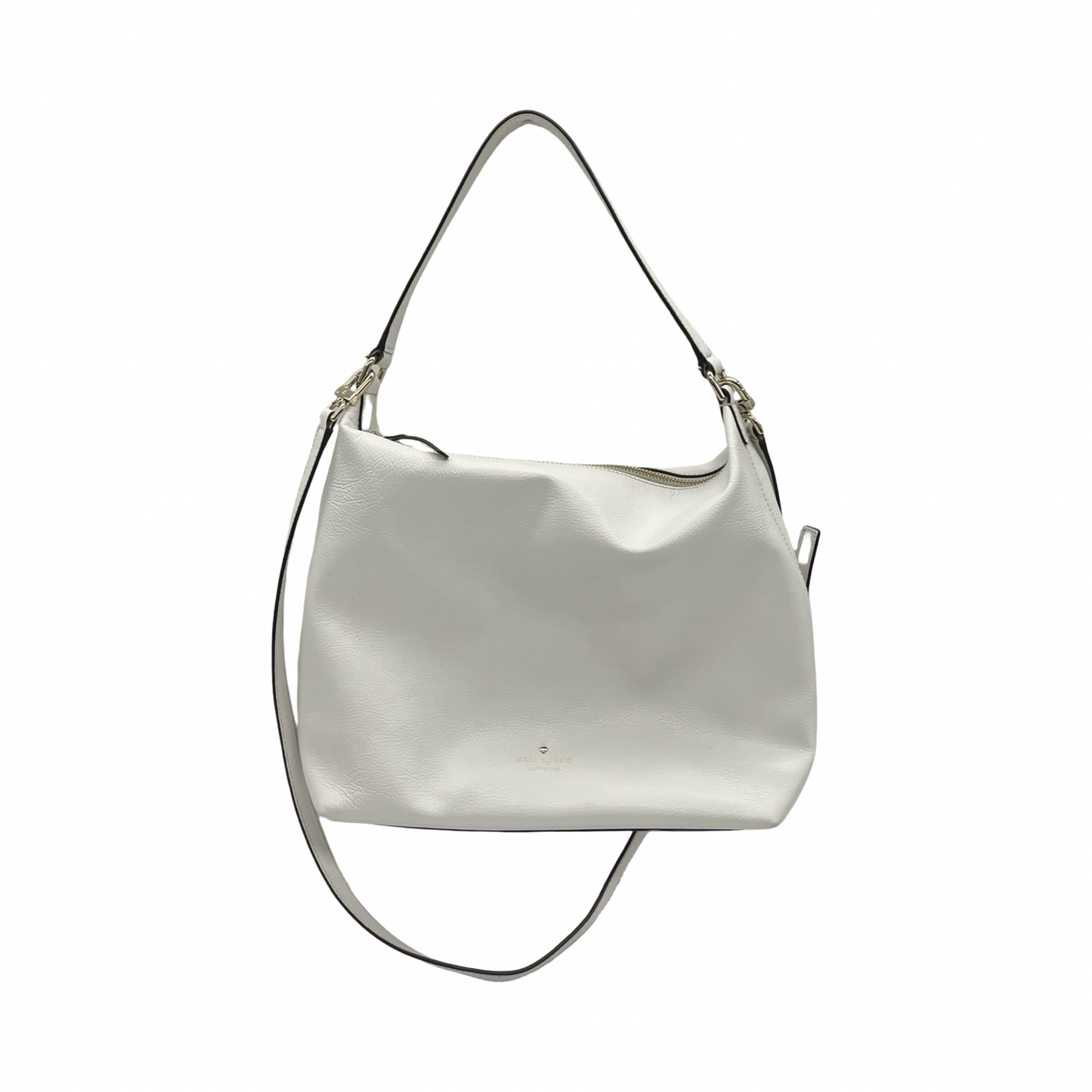 Handbag Designer By Kate Spade In White, Size:Medium