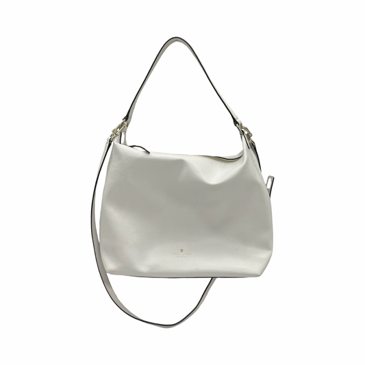 Handbag Designer By Kate Spade In White, Size:Medium
