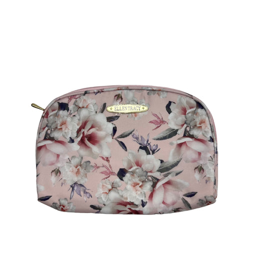 PINK MAKEUP BAG by ELLEN TRACY Size:SMALL