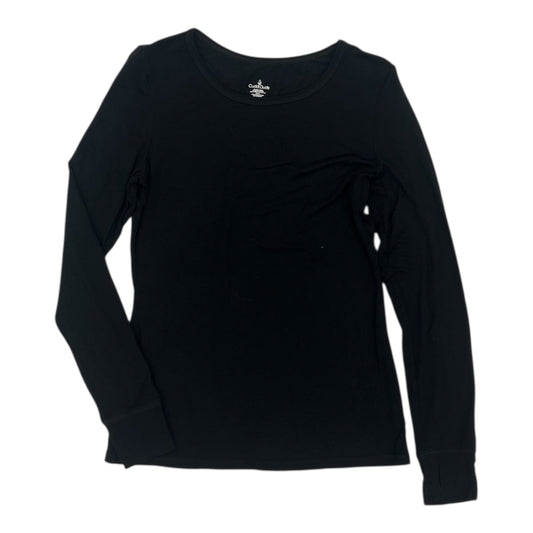 Top Ls By Cuddl Duds In Black, Size:M