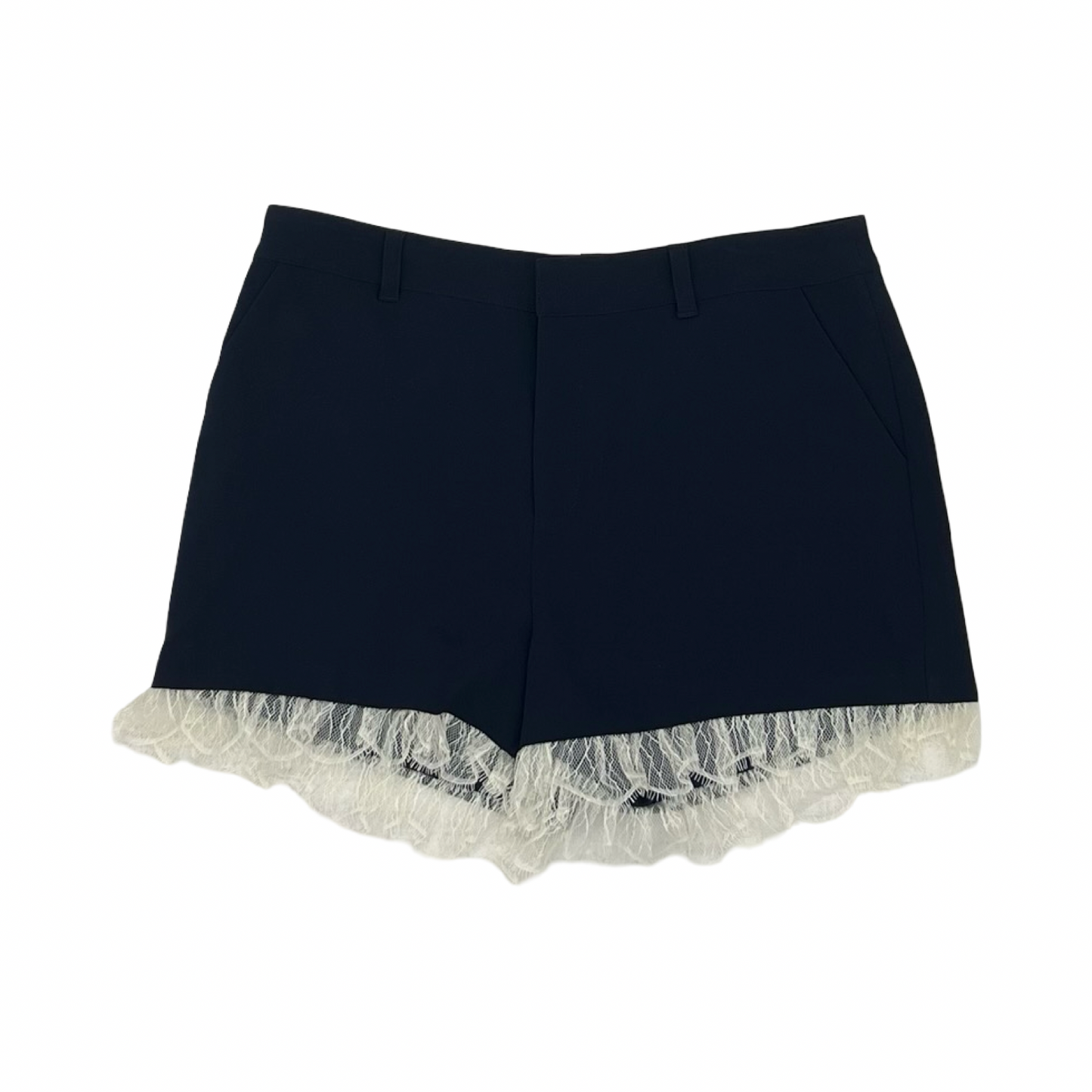 Shorts By Cinc A Sept In Blue & Cream, Size:10