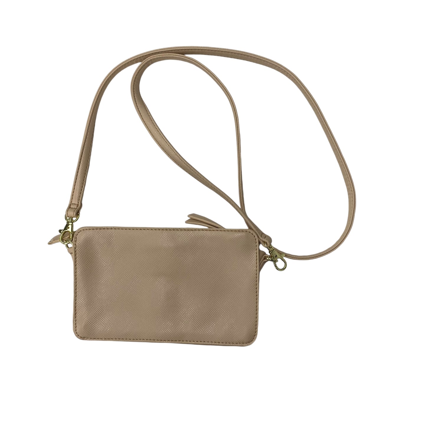 Crossbody By T Tahari In Beige, Size:Small