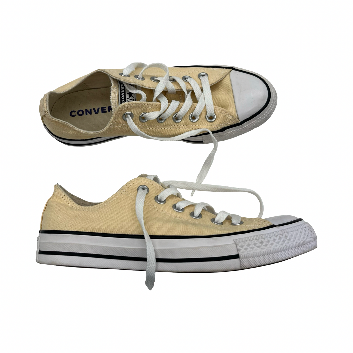 Shoes Sneakers By Converse In Yellow, Size:7.5