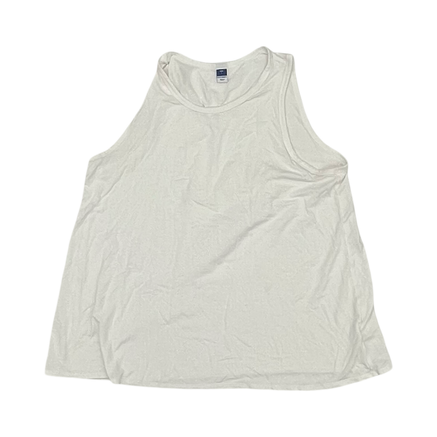 Top Sleeveless By Old Navy In White, Size:L