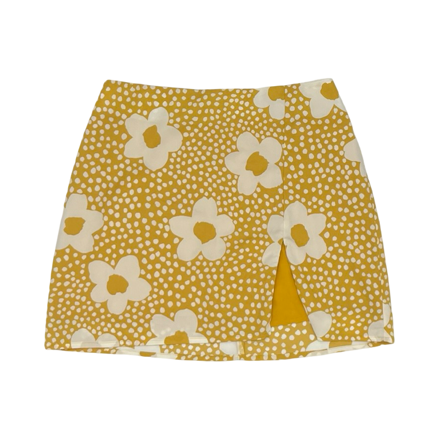 Skirt Mini & Short By Bailey Rose In Yellow, Size:M