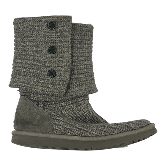 Boots Designer By Ugg In Grey, Size:8