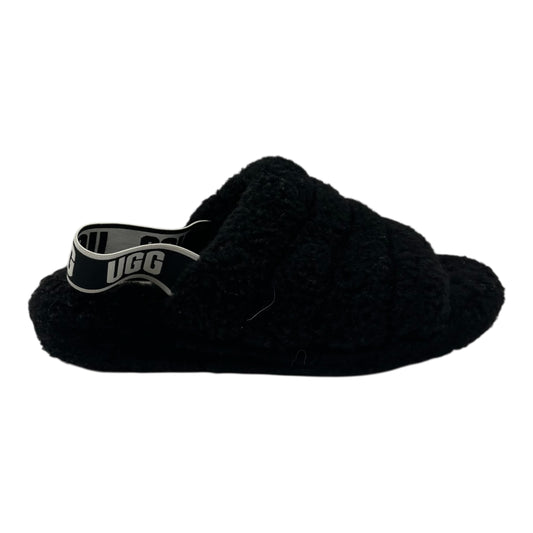 Slippers Designer By Ugg In Black, Size:9.5