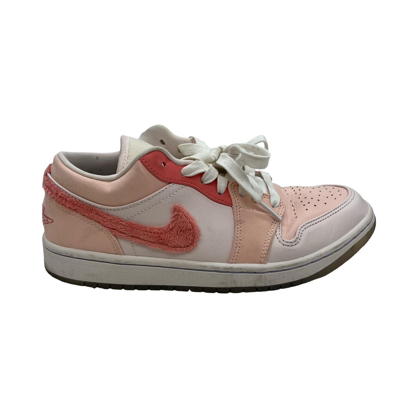 Shoes Luxury Designer By Jordan In Pink, Size:8