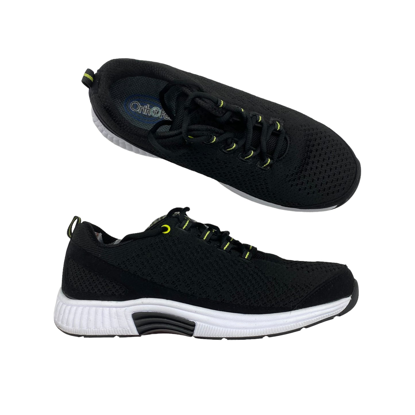 BLACK SHOES ATHLETIC by CLOTHES MENTOR Size:9.5