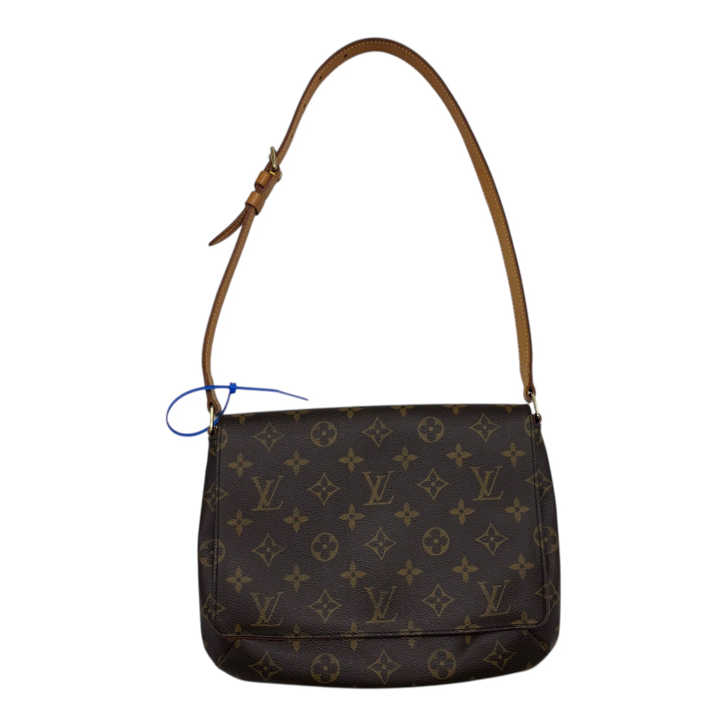Handbag Luxury Designer By Louis Vuitton In Brown, Size:Medium