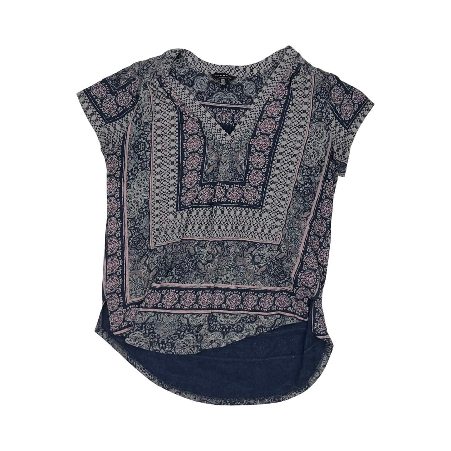 Top Ss By Lucky Brand In Blue, Size:M