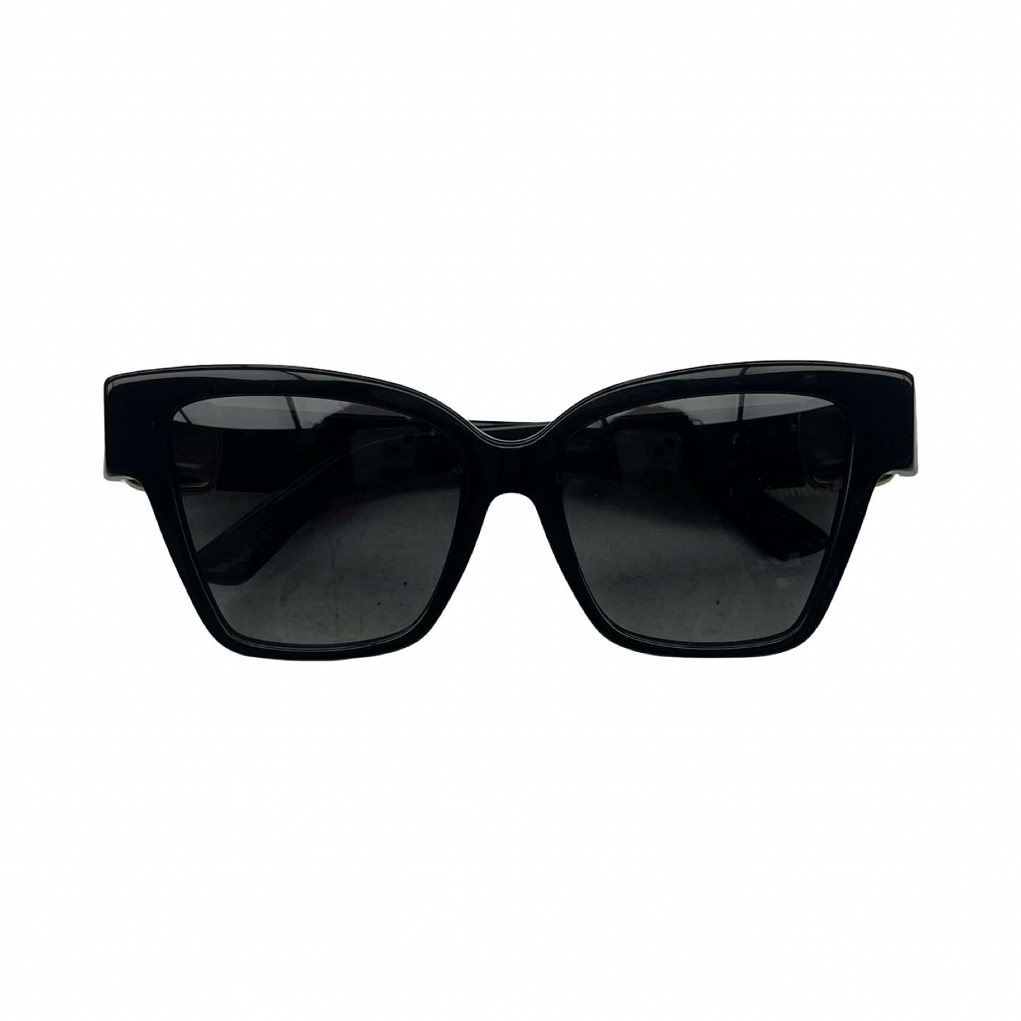 Sunglasses Luxury Designer By Dolce And Gabbana In Black