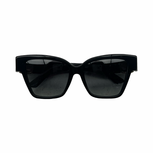 Sunglasses Luxury Designer By Dolce And Gabbana In Black