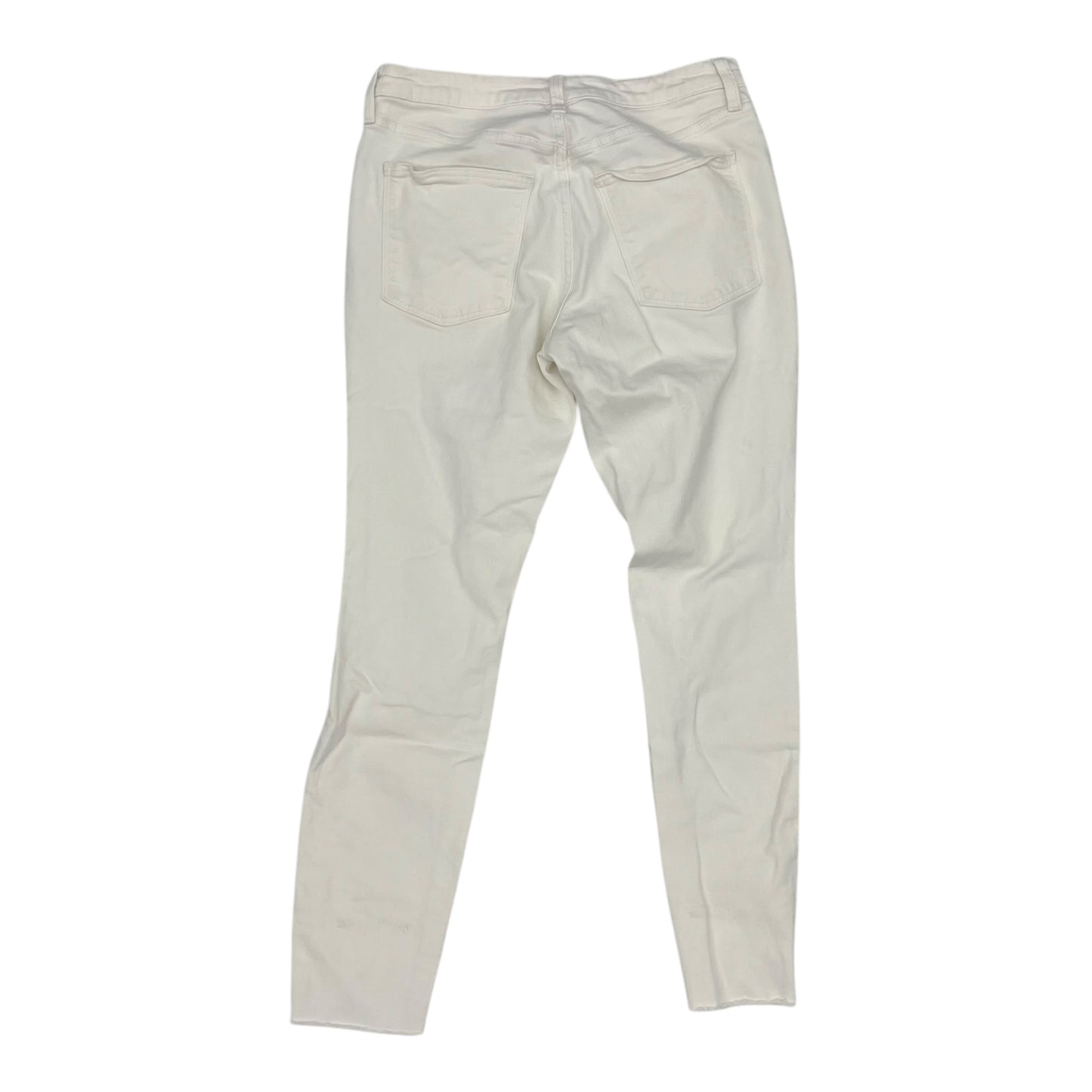 Jeans Skinny By Universal Thread In White Denim, Size:8