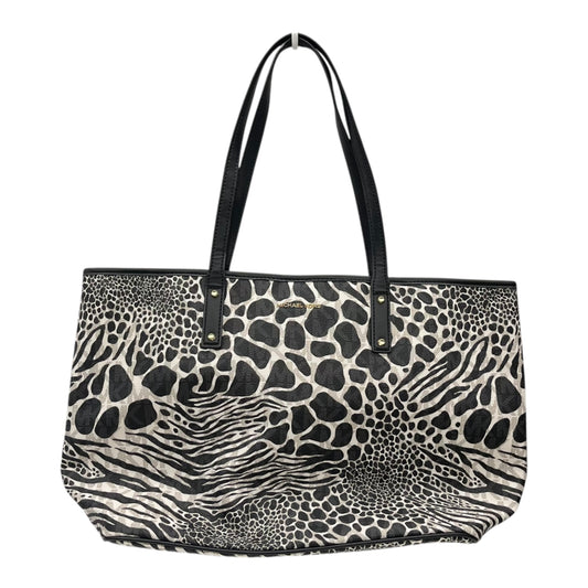 Handbag Designer By Michael Kors In Animal Print, Size:Large