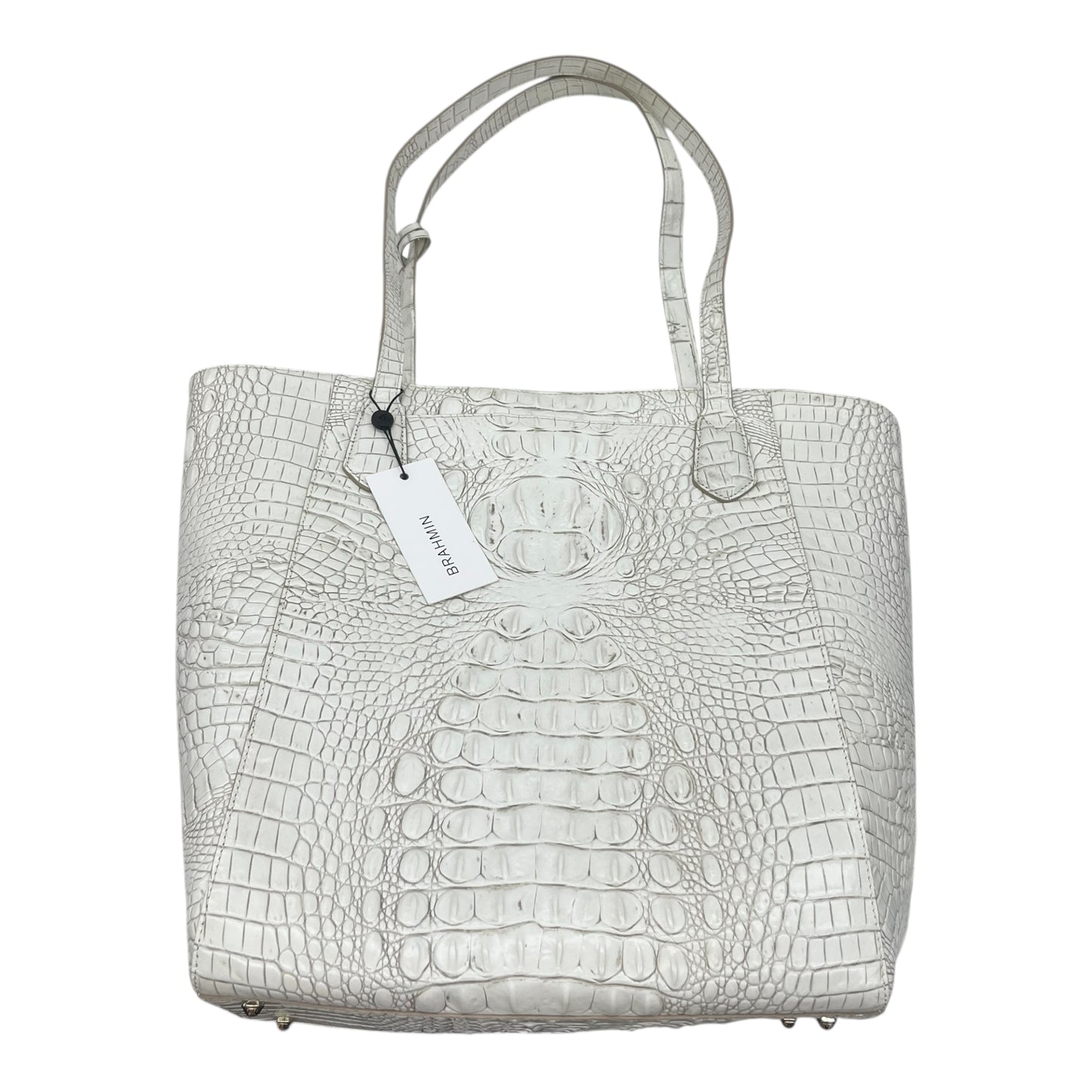 Handbag Designer By Brahmin In Tan, Size:Large