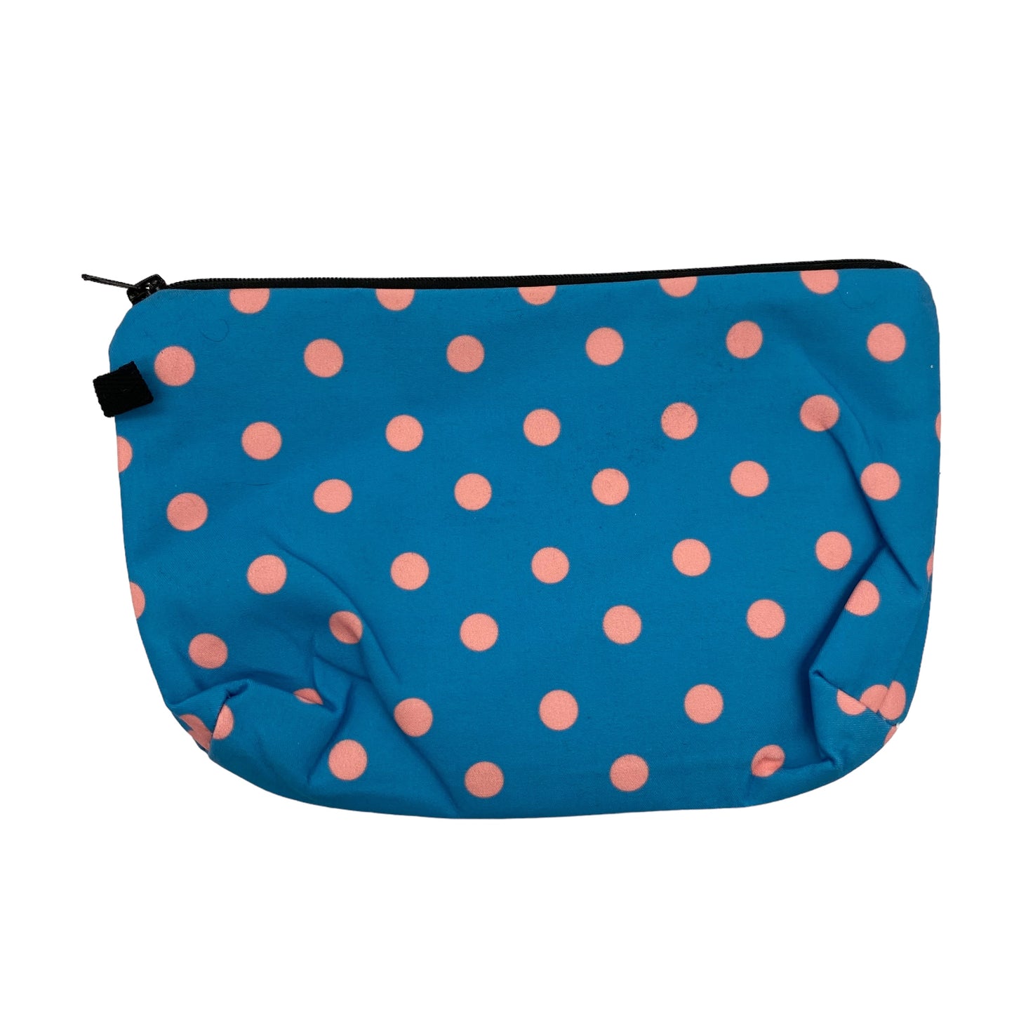 BLUE MAKEUP BAG by CLOTHES MENTOR Size:SMALL