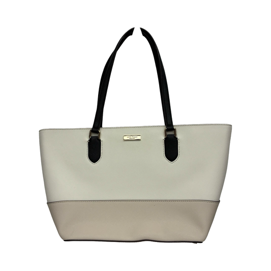 Handbag Designer By Kate Spade In Cream, Size:Large
