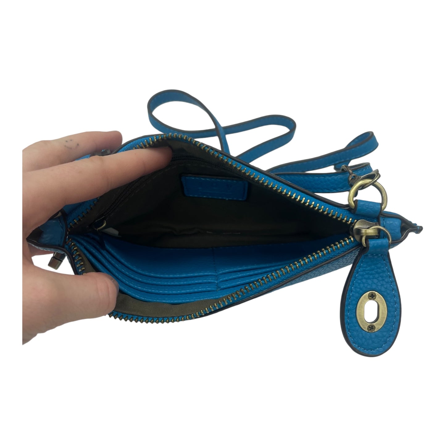 Crossbody By Joy Susan In Blue, Size:Small