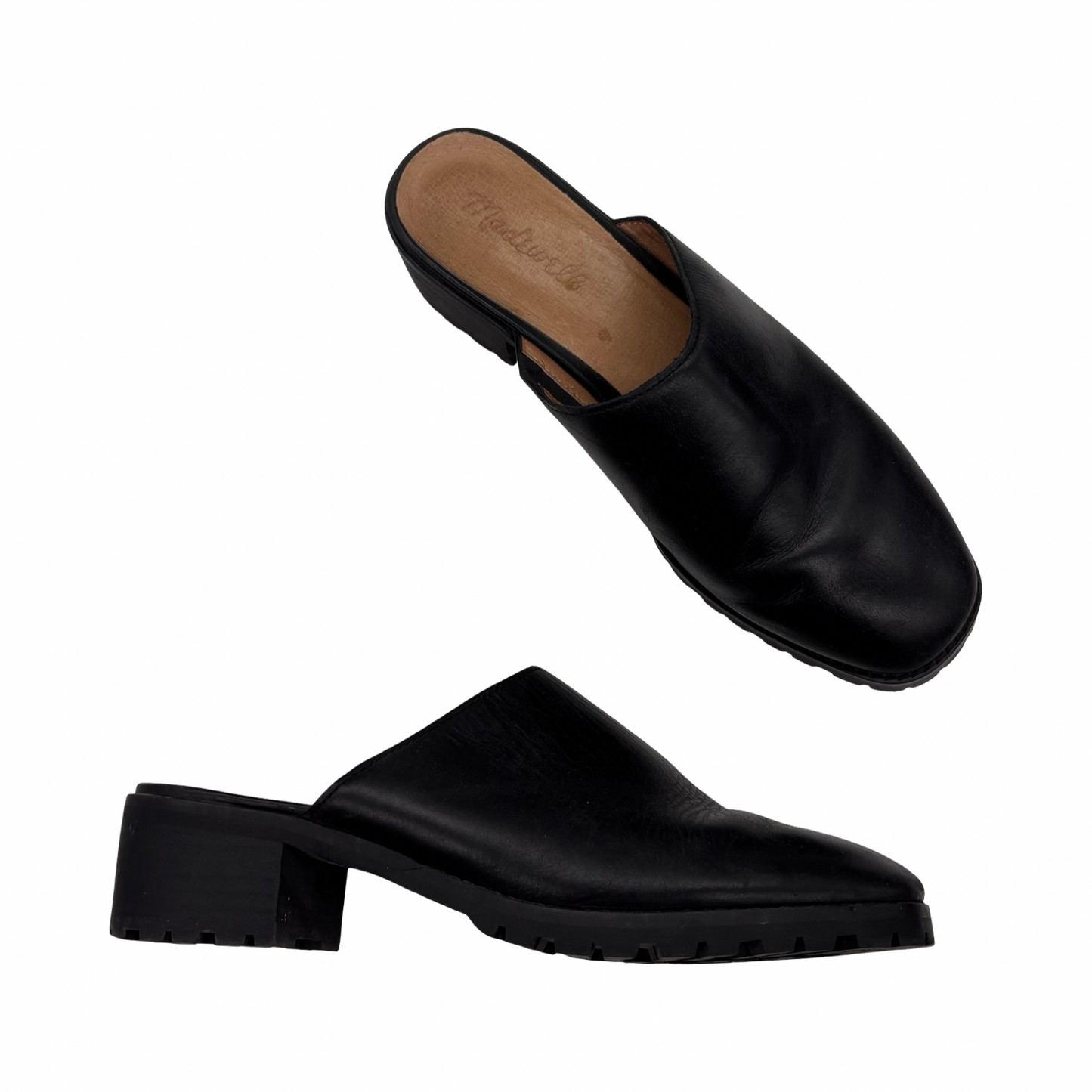 Shoes Heels Block By Madewell In Black, Size:7.5