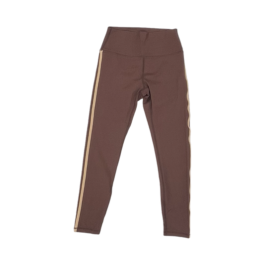 Athletic Leggings Capris By Zyia In Brown, Size:M