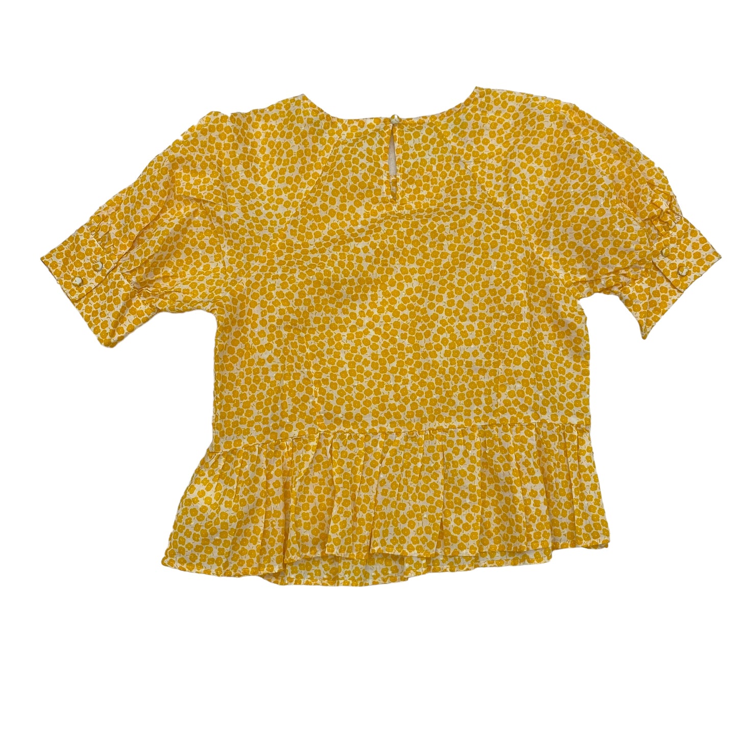 YELLOW    CLOTHES MENTOR TOP SS, Size XS