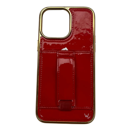 Phone Case By Clothes Mentor In Red