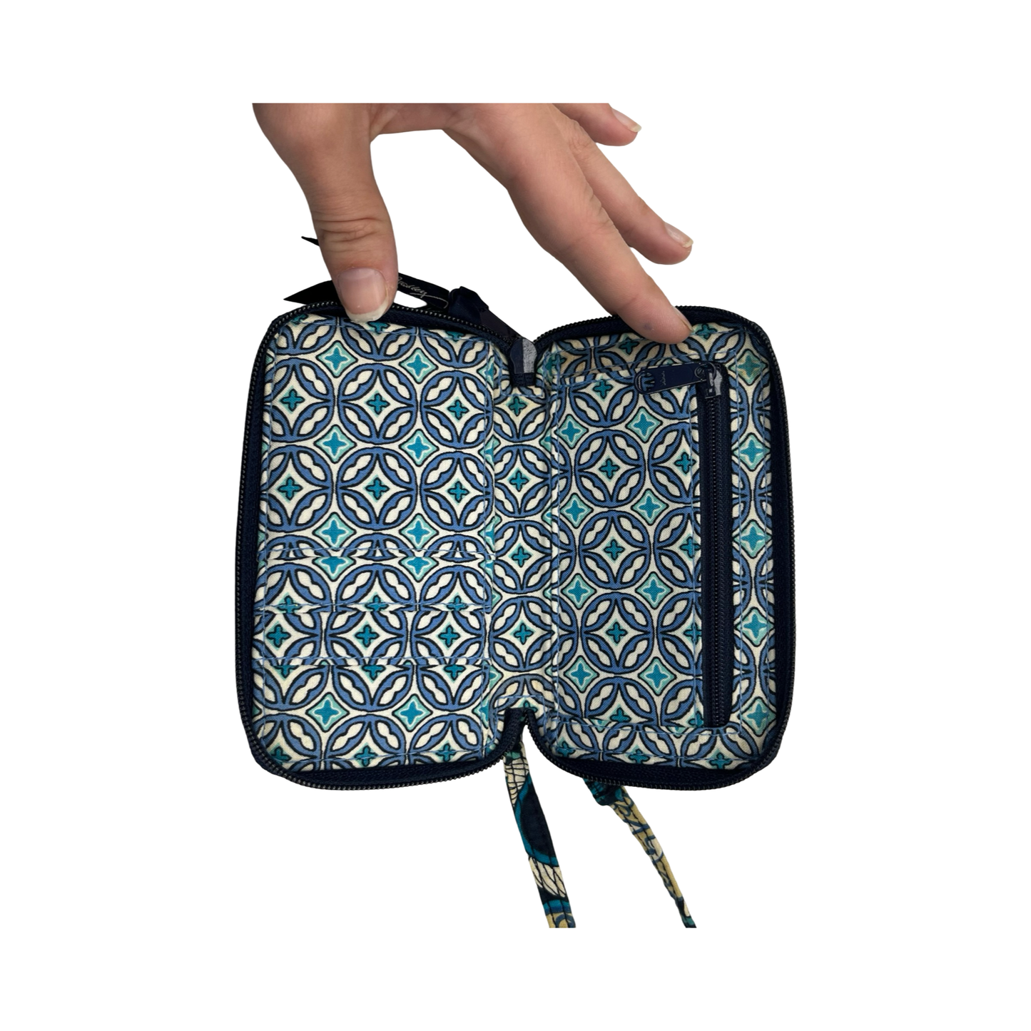 Wallet By Vera Bradley In Blue, Size:Small