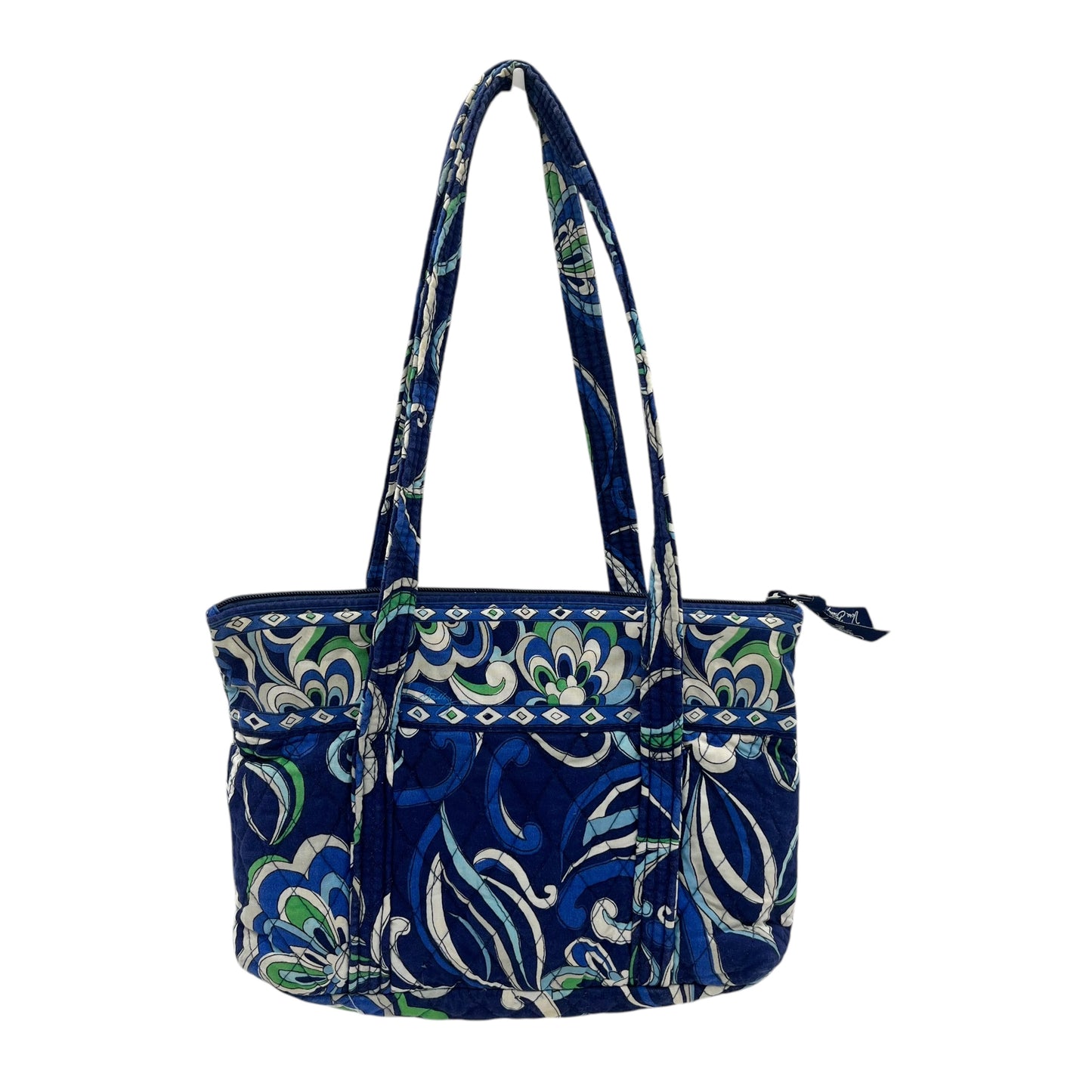 Handbag By Vera Bradley In Blue, Size:Small