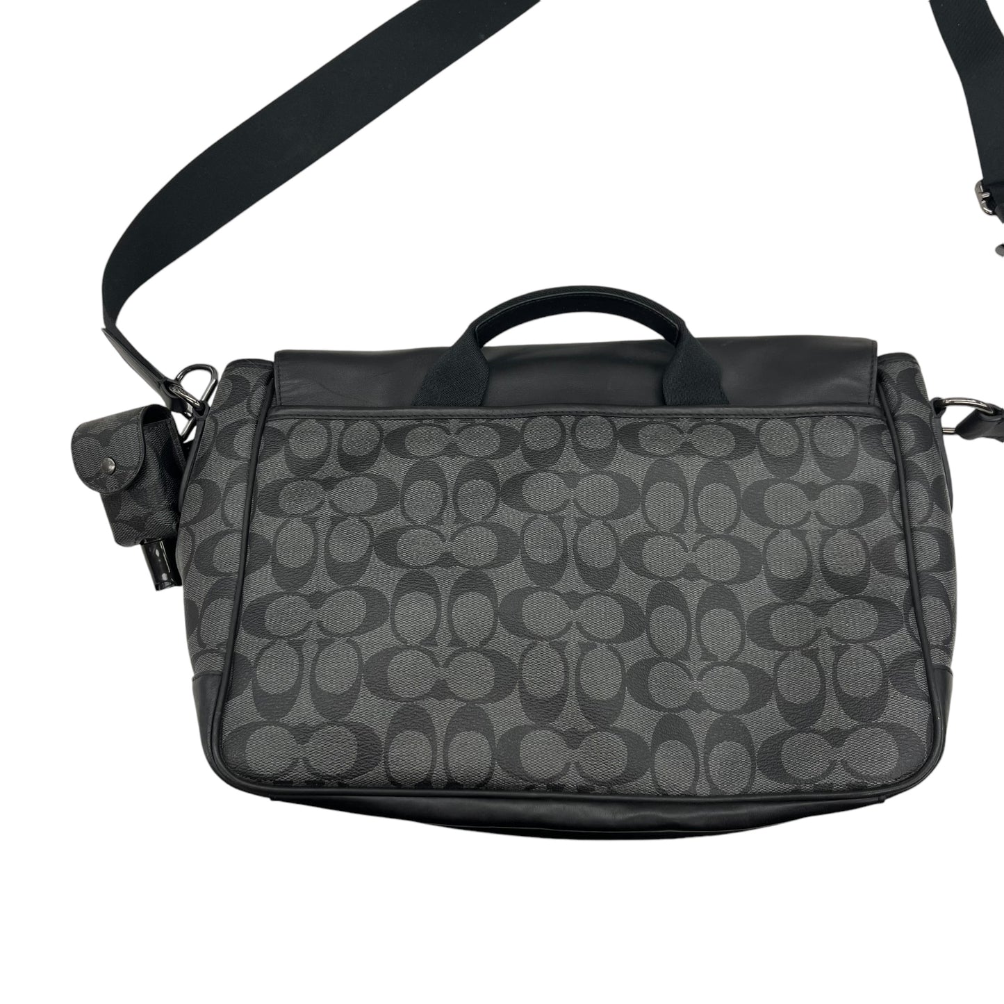 Handbag Designer By Coach In Black, Size:Large