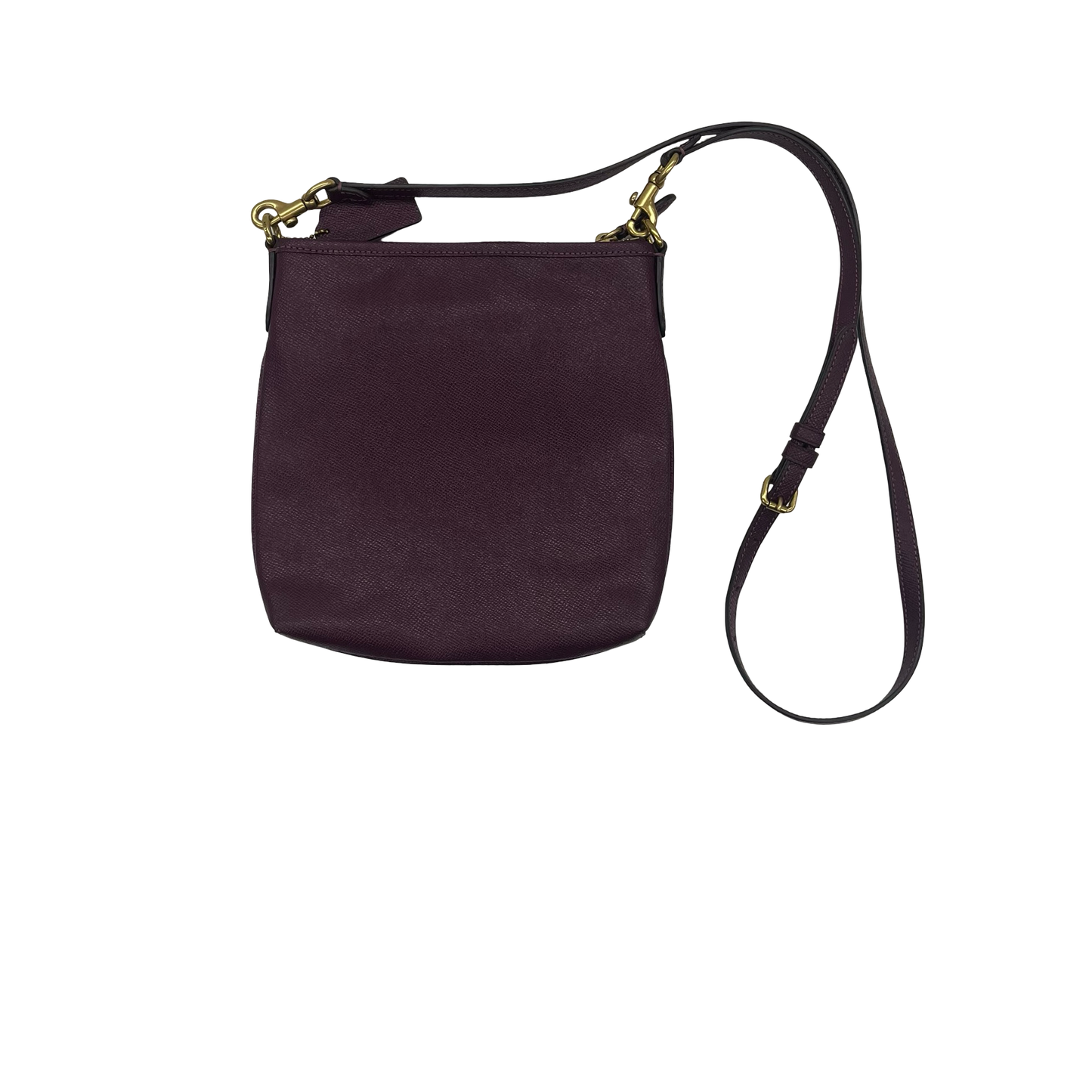 Crossbody Designer By Coach In Purple, Size:Medium