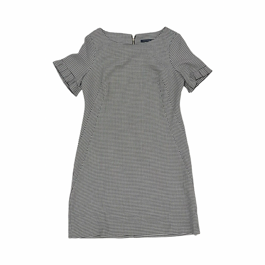 Dress Work By Tommy Hilfiger In Black & White, Size:10