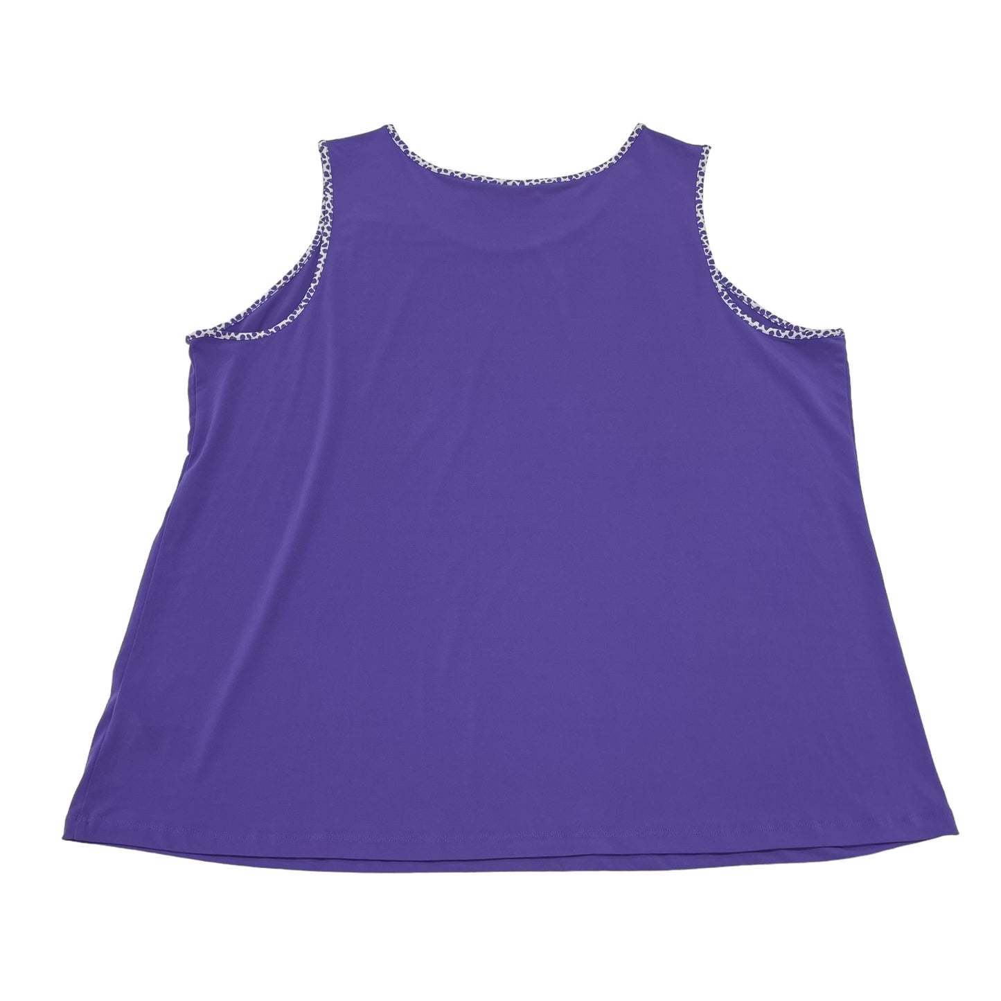 PURPLE SUSAN GRAVER TANK TOP, Size 2X