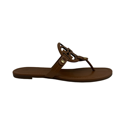 Sandals Designer By Tory Burch In Bronze, Size:6