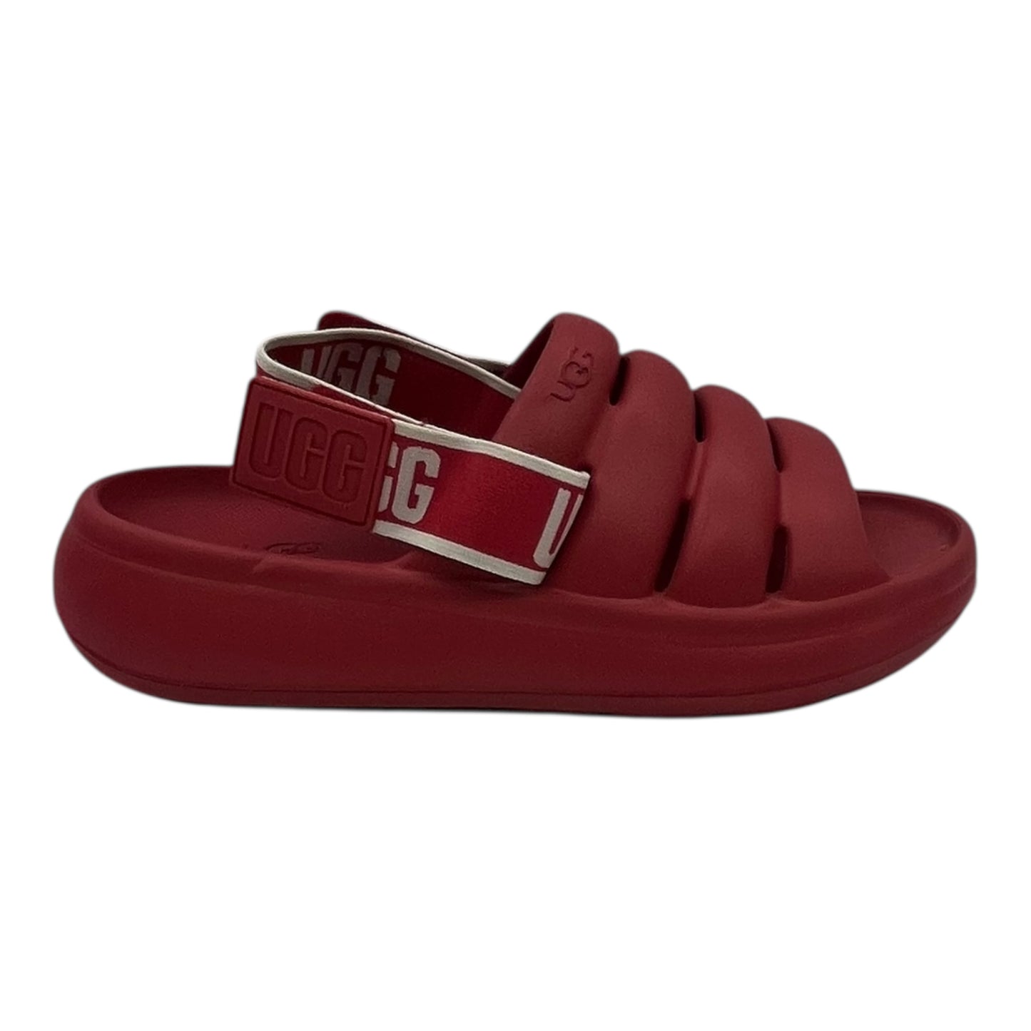 Sandals Designer By Ugg In Red, Size:6