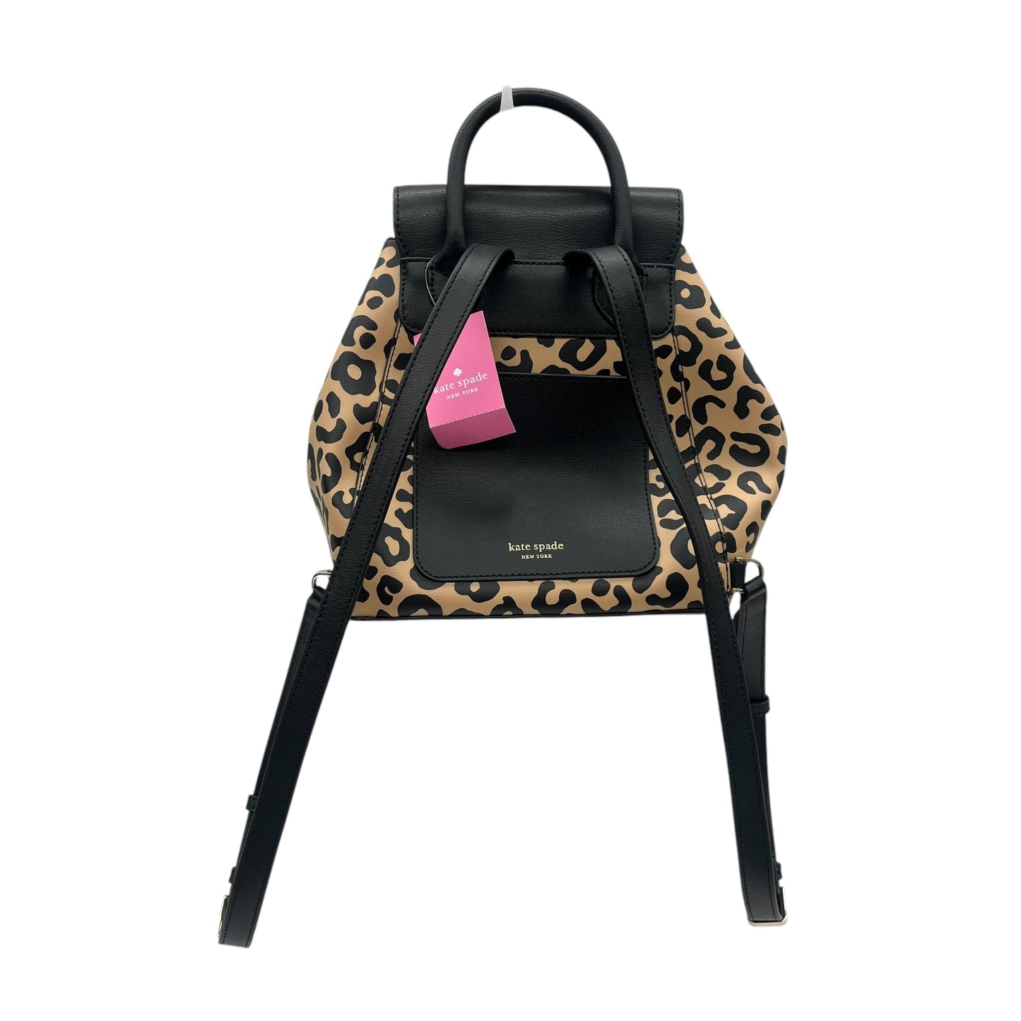 Backpack Designer By Kate Spade In Animal Print, Size:Small