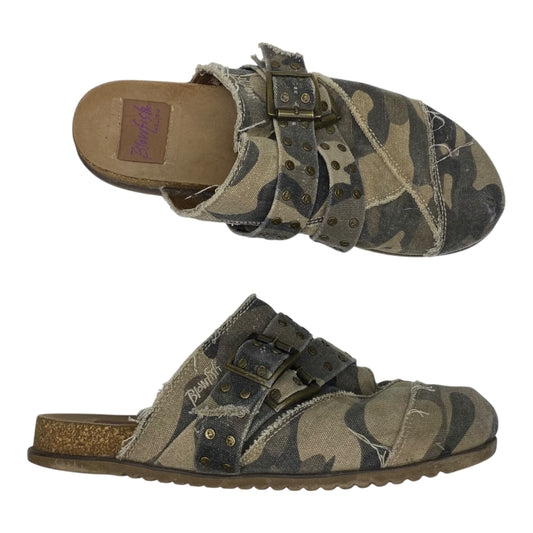 Shoes Flats By Blowfish In Camouflage Print, Size:10