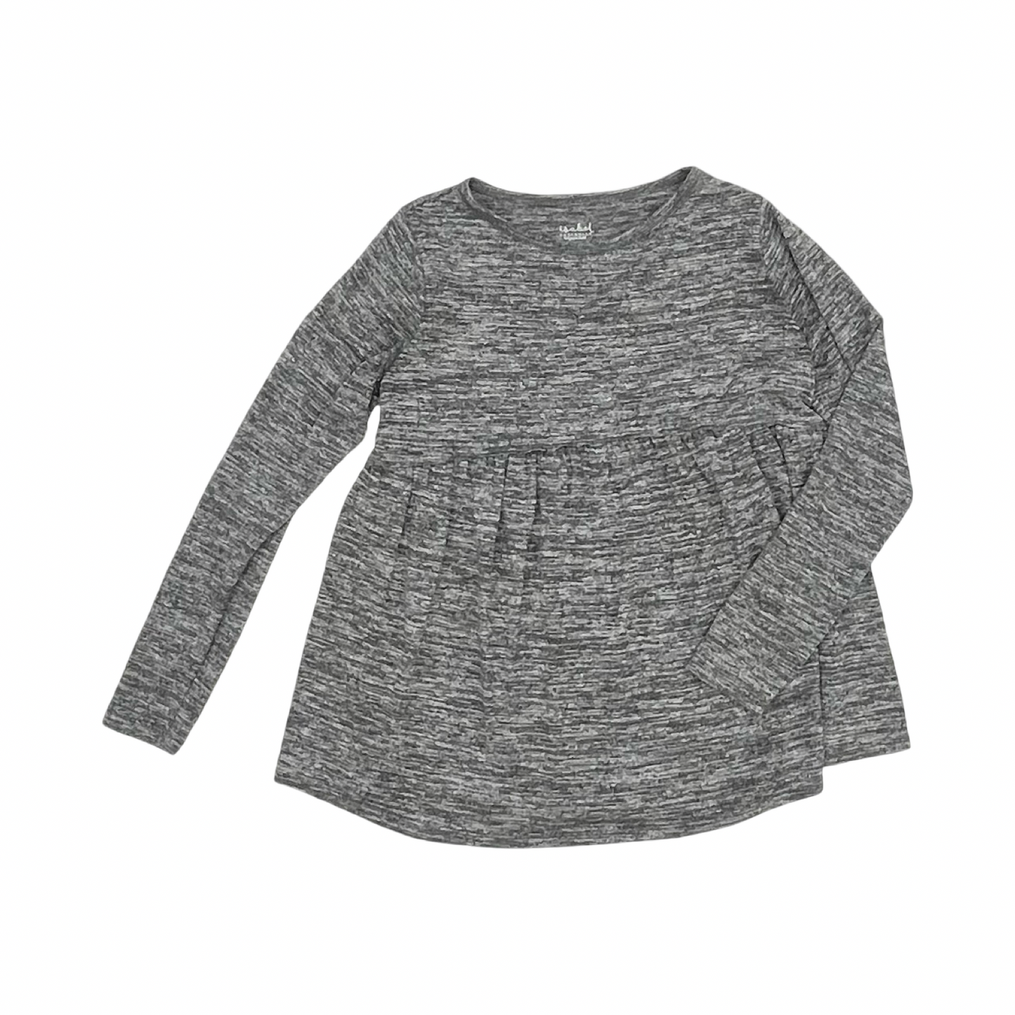 Mat Top Ls By Isabel Maternity In Grey, Size:M