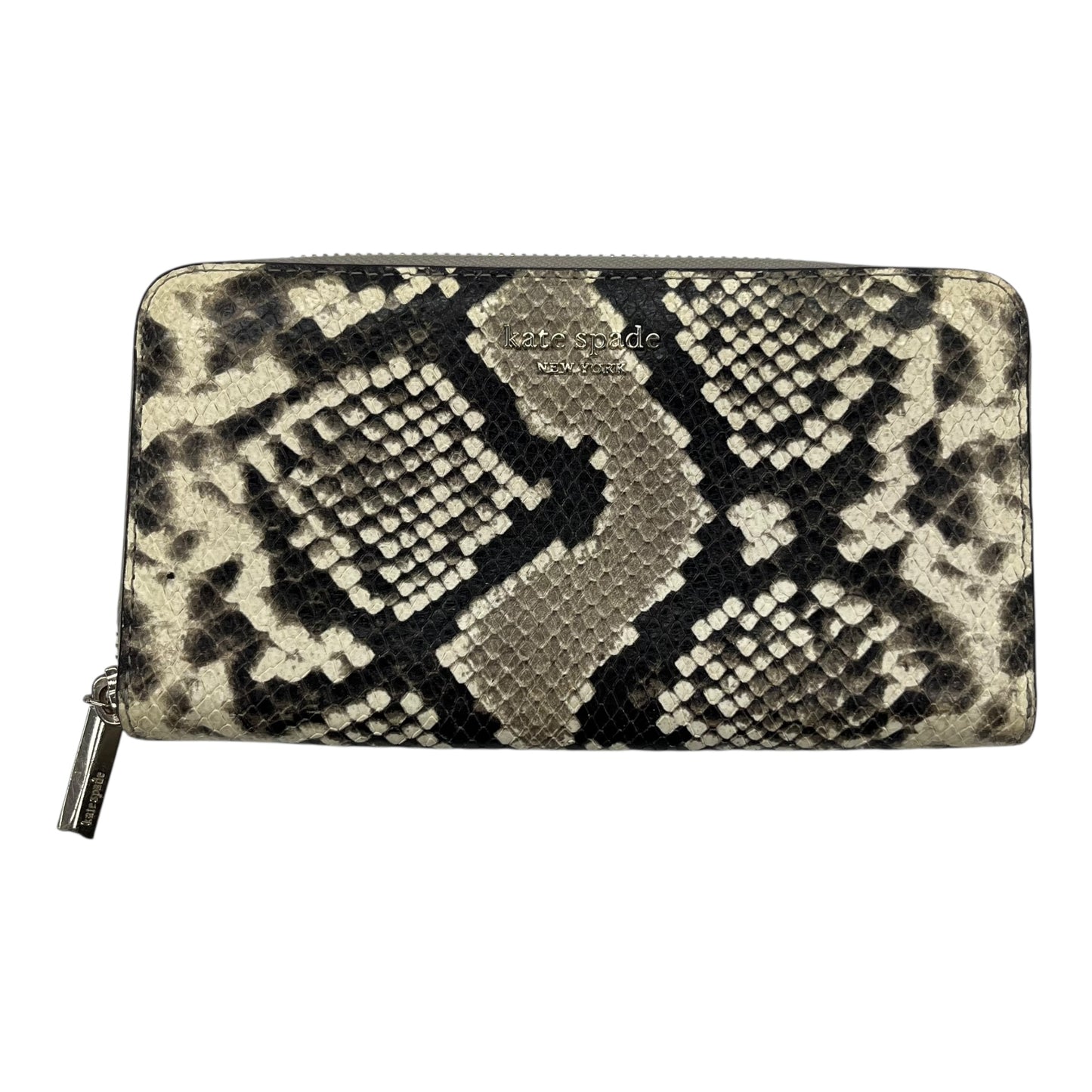 Wallet Designer By Kate Spade In Snakeskin Print, Size:Medium
