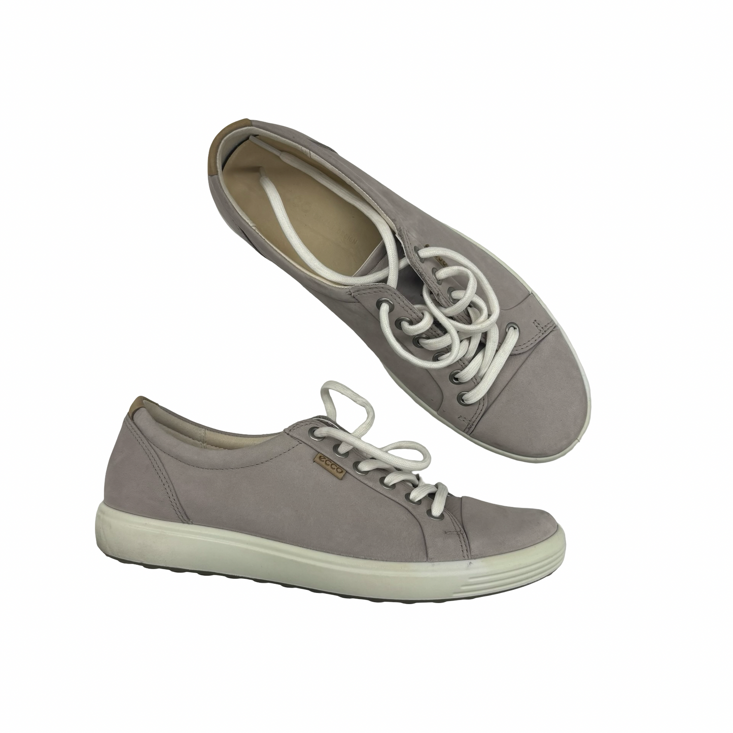 Shoes Flats By Ecco In Tan, Size:9