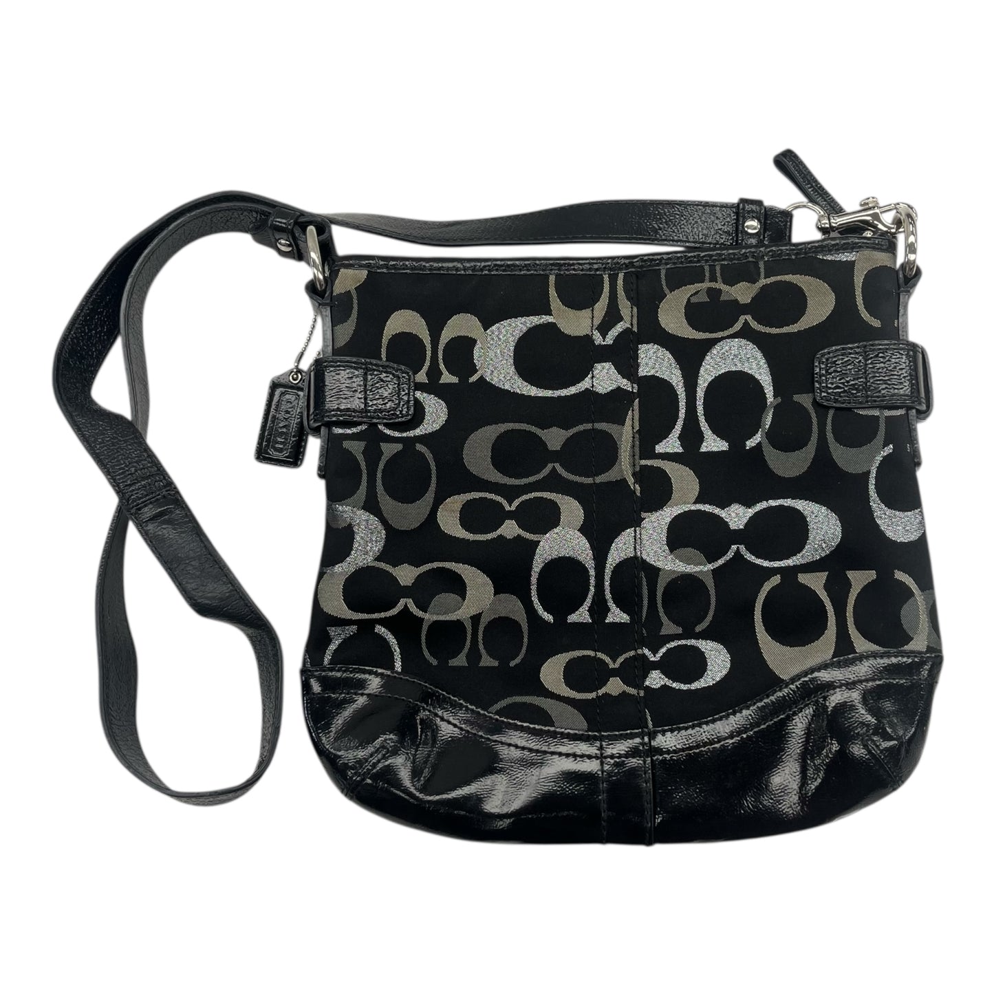 Crossbody Designer By Coach In Black, Size:Medium